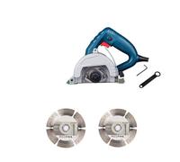 Marmo Stozzatrice Diamantata Tagliapiastrelle Pietra Ad Alta Potenza 1400w Watt Multifunzione Portatile Utensili Elettrici Forte Potenza(Set 2)