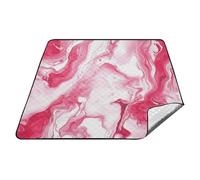 Marmo Texture Valentine Impermeabile Campeggio Coperta Portatile Outdoor Escursionismo Coperta per Terra Coppie Regalo mantas para la playa