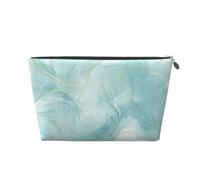Marmo verde menta pastello, Borsa da toilette Borsa per trucco Borsa per cosmetici Borsa da toilette da viaggio portatile