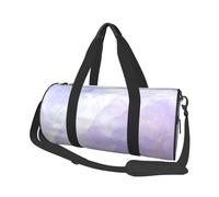 Marmo viola pastello liquido, Borsone da viaggio di grande capacità Borsa rotonda Borsa da viaggio sportiva Borsa da viaggio Borsa da fitness