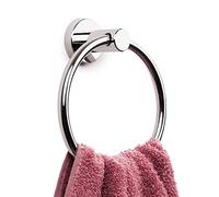 Marmolux Acc - Towel Rack, Bathroom Towel Holder, Brushed Nickel Circular Rings, Bathroom Accessory Set Wall Mount