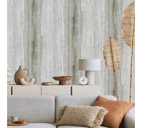 Marmorizzato Calcestruzzo Carta da Parati a Righe Verticali Metallico Pietra