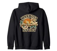 MARMOSA Study Opossum Topo Storia Naturale Felpa con Cappuccio