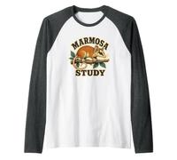 MARMOSA Study Opossum Topo Storia Naturale Maglia con Maniche Raglan