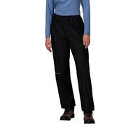 Marmot Donna Precip Eco Full Zip Pant Long, Pantaloni Impermeabili, Sovrapantaloni Traspiranti, Pantaloni Leggeri da Trekking, Pantaloni da Trekking Antivento, Black, XL