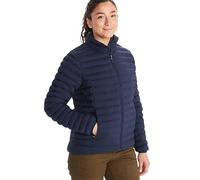 Marmot Donna Wm's Echo Featherless Jacket, Giacca da escursioni isolata, leggero capotto funzionale idrorepellente, parka imbottita, giacca outdoor antivento, Arctic Navy, XS