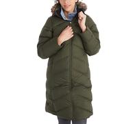 Marmot Donna WM's Montreaux Coat, Piumino Leggero Isolante, Densità dell'Imbottitura 700, Cappotto da Esterno, Giacca Impermeabile Idrorepellente, Antivento, Nori, XS