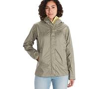 Marmot Donna Wm'S Precip Eco Jacket, Giacca Antipioggia Rigida, Impermeabile Ultraleggera, Antivento, Impermeabile, Traspirante, Beige (Vetiver), M
