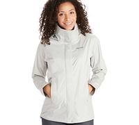 Marmot Donna Wm'S Precip Eco Jacket, Giacca Antipioggia Rigida, Impermeabile Ultraleggera, Antivento, Impermeabile, Traspirante, Bianco (Platinum), M