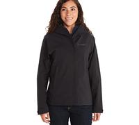 Marmot Donna Wm'S Precip Eco Pro Jacket, Giacca Antipioggia Impermeabile, Antivento, Traspirante, Windbreaker Rigido Ripiegabile, Ideale Per Escursioni E Trekking, Nero (Black), L
