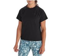 Marmot Donna Wm's Windridge SS, Maglia funzionale traspirante, maglia sportiva a manica corta, maglia fitness ad asciugatura rapida, Black, M