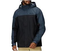 MARMOT Precip Eco - Giacca antipioggia leggera e impermeabile da uomo, Black/Thunderhead - Ultima Collezione, Small