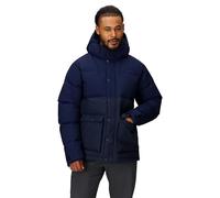 Marmot Uomo Fordham Jacket, Piumino caldo, cappotto invernale con cappuccio isolato, parka antivento, giacca leggera e impacchettabile per esterni, Arctic Navy, S