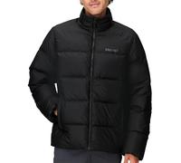 Marmot Uomo Guides Down Jacket, Piumino leggero, caldo puffy invernale, cappotto trapuntato idrorepellente, giacca funzionale antivento, giacca outdoor impacchettabile, Black, M