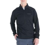 Marmot Uomo Leconte Fleece 1/2 Zip, Calda Giacca in Pile, 1/2 Zip, Traspirante, Resistente al Vento, Impacchettabile, per l'Escursionismo e la Stratificazione sugli Sci, Black, XL