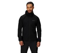 Marmot Uomo Leconte Full Zip Hoody, Calda giacca in pile, giacca con zip integrale, scaldacorpo traspirante e resistente al vento, impacchettabile, ideale per escursioni e sci., Black, L