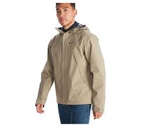 Marmot Uomo PreCip Eco Pro Jacket, Giacca antipioggia impermeabile, antivento, traspirante, windbreaker rigido ripiegabile, ideale per escursioni e trekking, Vetiver, M