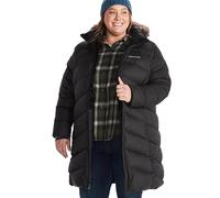 Marmot Wm's Montreaux Coat Insulated Hooded Winter Coat Donna, Black, M