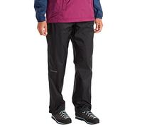 Marmot Wm's Precip Eco Full Zip Pant, Pantaloni Antipioggia Rigidi Donna, Nero, L
