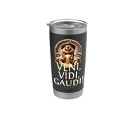 Marmotta con birra Veni, Vidi, Gaudi Bicchiere termico in acciaio inox doppia parete