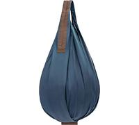 MARNA Borsa per la spesa tascabile a forma di lacrima, colore: blu navy