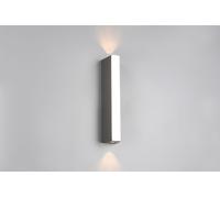 MARNE APPLIQUE DA ESTERNO LED 8,5W 1000lm, 3000K FUSIONE DI ALLUMINIO ANTRACITE BI-EMISSIONE IP65 H.30CM