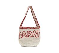 Marni Beige Raffia Shoulder Bag