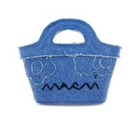Marni - Borsa a Mano Micro Tropicalia in Denim - - Bags - Donna - Blu - ONE SIZE