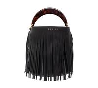 Marni - Borsa a secchiello con frange Venice - - Bags - Donna - Nero - ONE SIZE