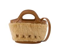 Marni - Borsellino Micro Sintetico Beige Tropicalia - - Bags - Donna - Beige - ONE SIZE