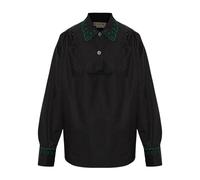 Marni - Camicia ampia in cotone - - Blouses & Shirts - Donna - Nero - 2XS