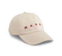 Marni - Cappello in Cotone con Logo Ricamato - - Accessories - Uomo - Beige - M