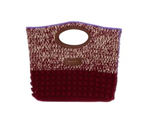 Marni - Clutch all'uncinetto Knotty - - Bags - Donna - Rosso - ONE SIZE