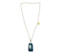Marni - Collana con pendente a trapezio - - Accessories - Donna - Blu - ONE SIZE