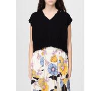 MARNI Gilet in cotone effetto used 40 Nero