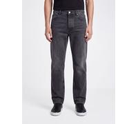 MARNI Jeans straight a vita media in denim di cotone 31 Nero