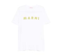 Marni - Logo T-Shirt - - Tops - Uomo - Bianco - M