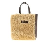 Marni - Museo Soft Mini Montone Shopper Bag - - Bags - Donna - Beige - ONE SIZE
