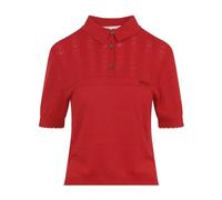 Marni - Polo a Maglia Pointelle - - Tops - Donna - Rosso - XS