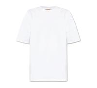 Marni - T-shirt con Logo - - Tops - Uomo - Bianco - S
