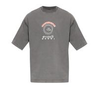 Marni - T-shirt con Logo - - Tops - Uomo - Grigio - XL