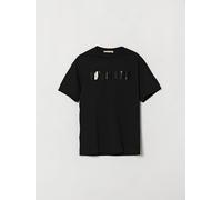 MARNI T-shirt da bambino in cotone con logo stampato e spalle scese 12 Nero