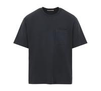 Marni - T-shirt in Cotone con Patch Tono su Tono - - Tops - Uomo - Nero - S