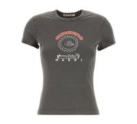 Marni - T-shirt in Cotone - - Tops - Donna - Grigio - S