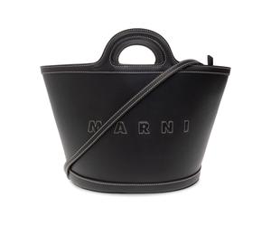 Marni - Tropicalia Small Shopper Bag - - Bags - Donna - Nero - ONE SIZE
