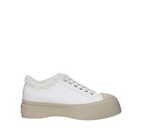 Marni White Leather Low Top Sneakers - EU37/US7
