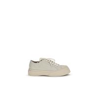 Marni White Napa Leather / Calf Bos Taurus Sneakers - EU40/US7