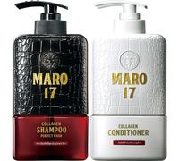 MARO17 Shampoo & Balsamo Set, Gentle Mint, Collagen, Capelluto Care, 350ml, Uomo