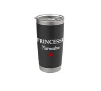 Maroc Je suis une princesse Marocaine Bicchiere termico in acciaio inox doppia parete