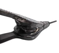 Marocchino Marocco Metallo Pelle E Legno Fuoco Mantice Sotto Cosmetico